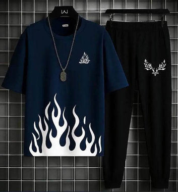 New Stylish n Premium Fire Printed Track Suits